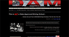 Desktop Screenshot of damdrivingschool.com