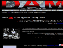 Tablet Screenshot of damdrivingschool.com